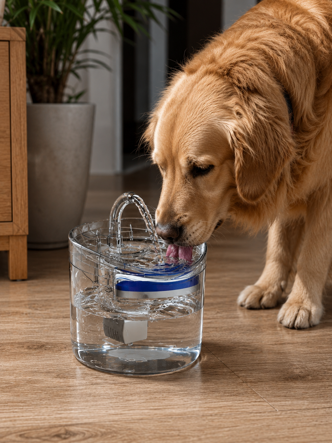AquaPet™ Fuente Automática 2L - Agua Siempre Fresca para Perros y Gatos