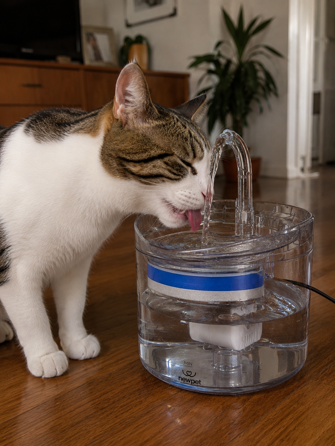 AquaPet™ Fuente Automática 2L - Agua Siempre Fresca para Perros y Gatos