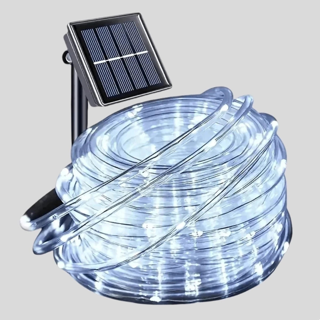 Brillo de Navidad La Guirnalda Solar LED que Encantará tus Noches Festivas